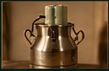 A countertop butter churn.