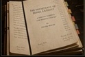 Dog-eared rehearsal script for The Importance of Being Earnest.